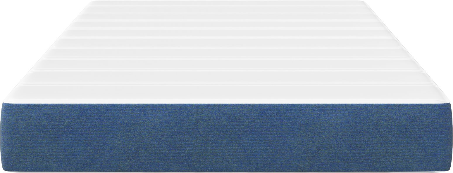 Materac kieszeniowy vidaXL, niebieski, średni, 120x200x20 cm, tkanina