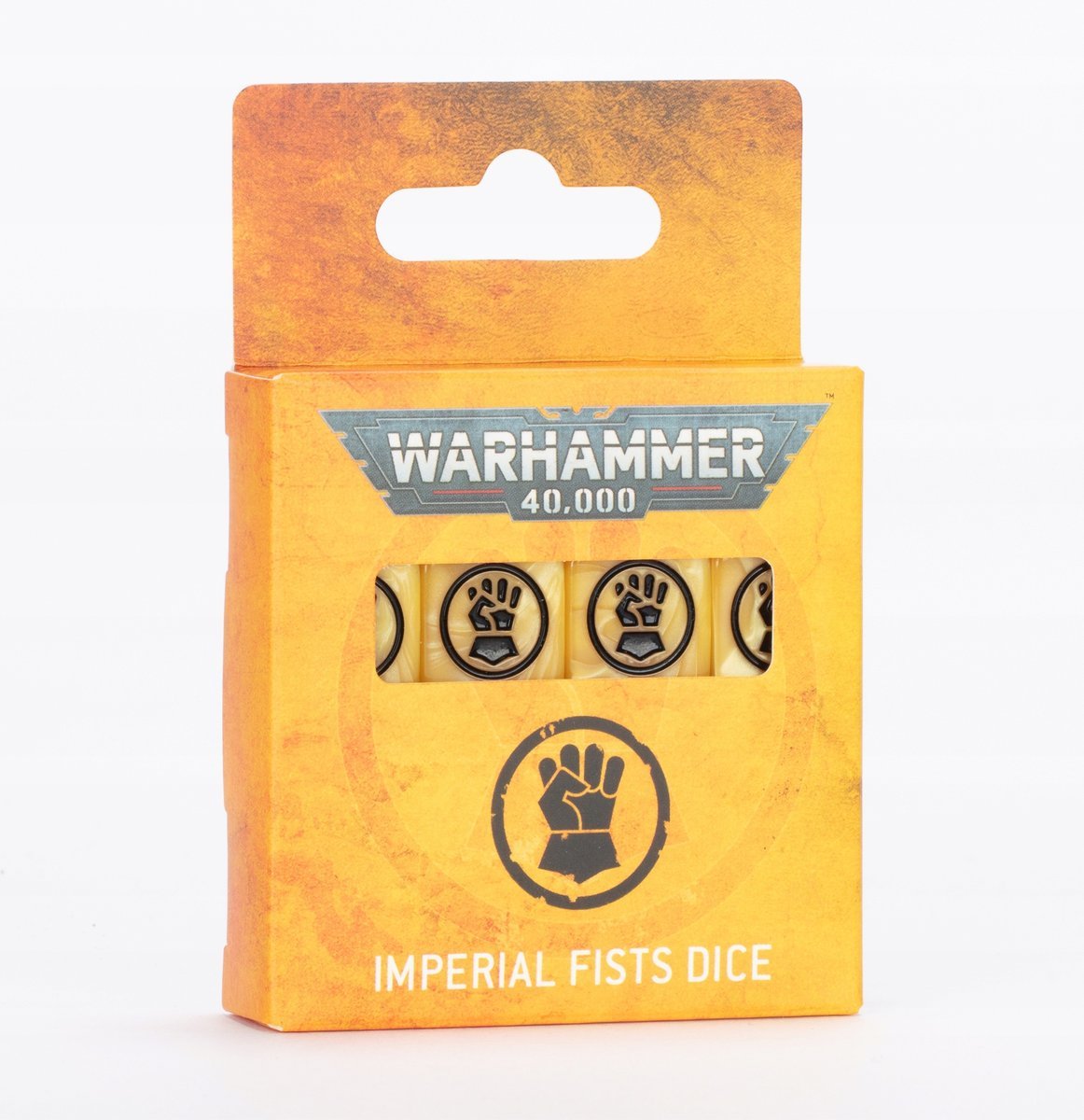 WARHAMMER 40000: IMPERIAL FISTS DICE pre-order new