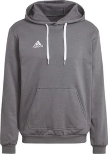 Adidas adidas Entrada 22 Sweat Hoodie HB0578 szary M - Bluzy męskie - miniaturka - grafika 1