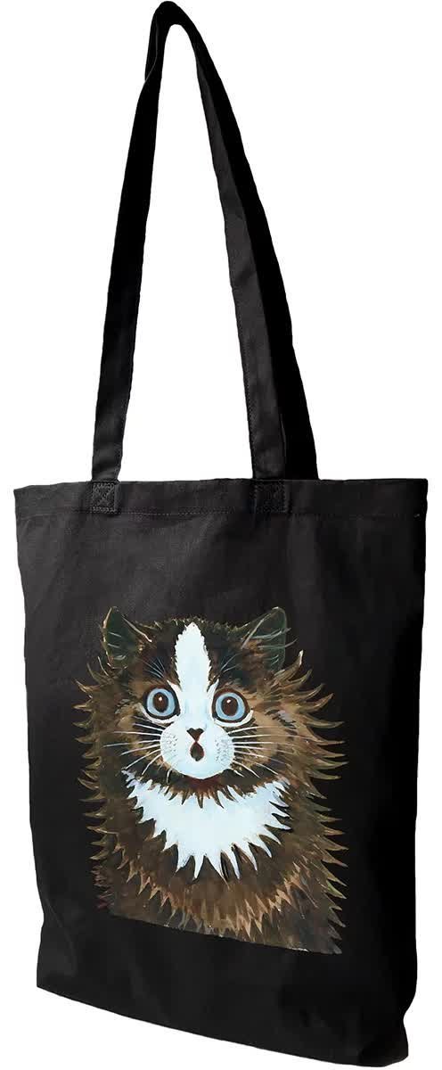 Torba bawełniana Kot w tęczy Louis Wain