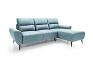 Narożniki - Narożnik Bosco Monolith 72 Niebieski Prawy - miniaturka - grafika 1