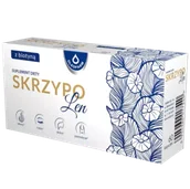 Włosy, skóra, paznokcie - OLEOFARM SP. Z O.O. Skrzypolen z biotyną 60 kapsułek 8090621 - miniaturka - grafika 1