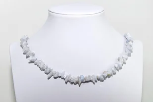 Choker Naszyjnik Chalcedon Kamień naturalny - Naszyjniki - miniaturka - grafika 1