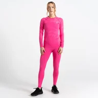 Spodnie sportowe damskie - Dare 2b Damska bielizna termoaktywna legginsy In The Zone Różowy, Rozmiar: M - miniaturka - grafika 1