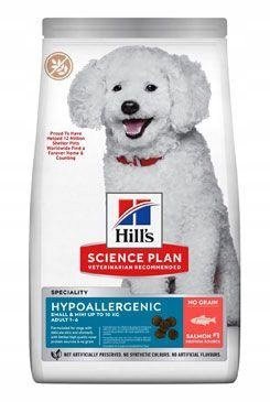 Hill's Science Plan Adult Hypoallergenic Small & Mini, łosoś - 6 kg