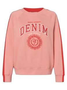 Tom Tailor Denim Bluza damska Kobiety pomarańczowy|różowy|czerwony jednolity, S - Bluzy damskie - miniaturka - grafika 1