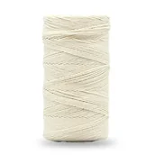 Zabawki kreatywne - Nic lniana dratwa biała nabłyszczana 100g - Dalprint - miniaturka - grafika 1