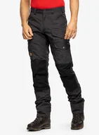 Odzież trekkingowa męska - Spodnie turystyczne Fjallraven Barents Pro Trousers M - dark grey/black - miniaturka - grafika 1