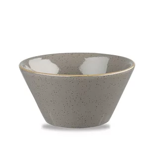 Churchill MISKA STOŻKOWA PEPPERCORN GREY 340 ml PORCELANA SZARA - Miski i półmiski - miniaturka - grafika 1