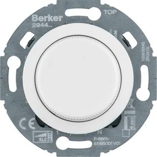 Ściemniacz LED 1930/Glasserie -biały - Wyłączniki światła i elektryczne - miniaturka - grafika 1