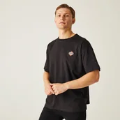 Koszulki sportowe męskie - Regatta Christian Lacroix Męska koszulka z krótkim rękawem Aramon Czarny, Cotton, Rozmiar: S - miniaturka - grafika 1