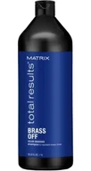 Szampony do włosów - Matrix Total Results Brass OFF szampon ochładzający kolor 1000ml 12046 - miniaturka - grafika 1