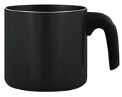 Garnki - Garnek do gotowania mleka VASI, 1,3 l, czarny - miniaturka - grafika 1