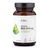 Witaminy i minerały - Aura Herbals Witamina B12 100mg Suplement Diety 120 Kapsułek - miniaturka - grafika 1