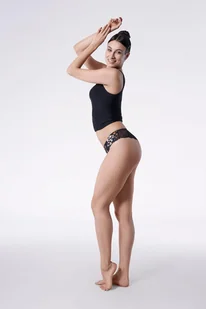 FIGI JULIMEX TANGA PEGGY BROWN (kolor brąz, rozmiar M) - Majtki damskie - miniaturka - grafika 10