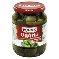 Mieszanki warzywne, sałatki - Rolnik Ogórki konserwowe 720 ml - miniaturka - grafika 1