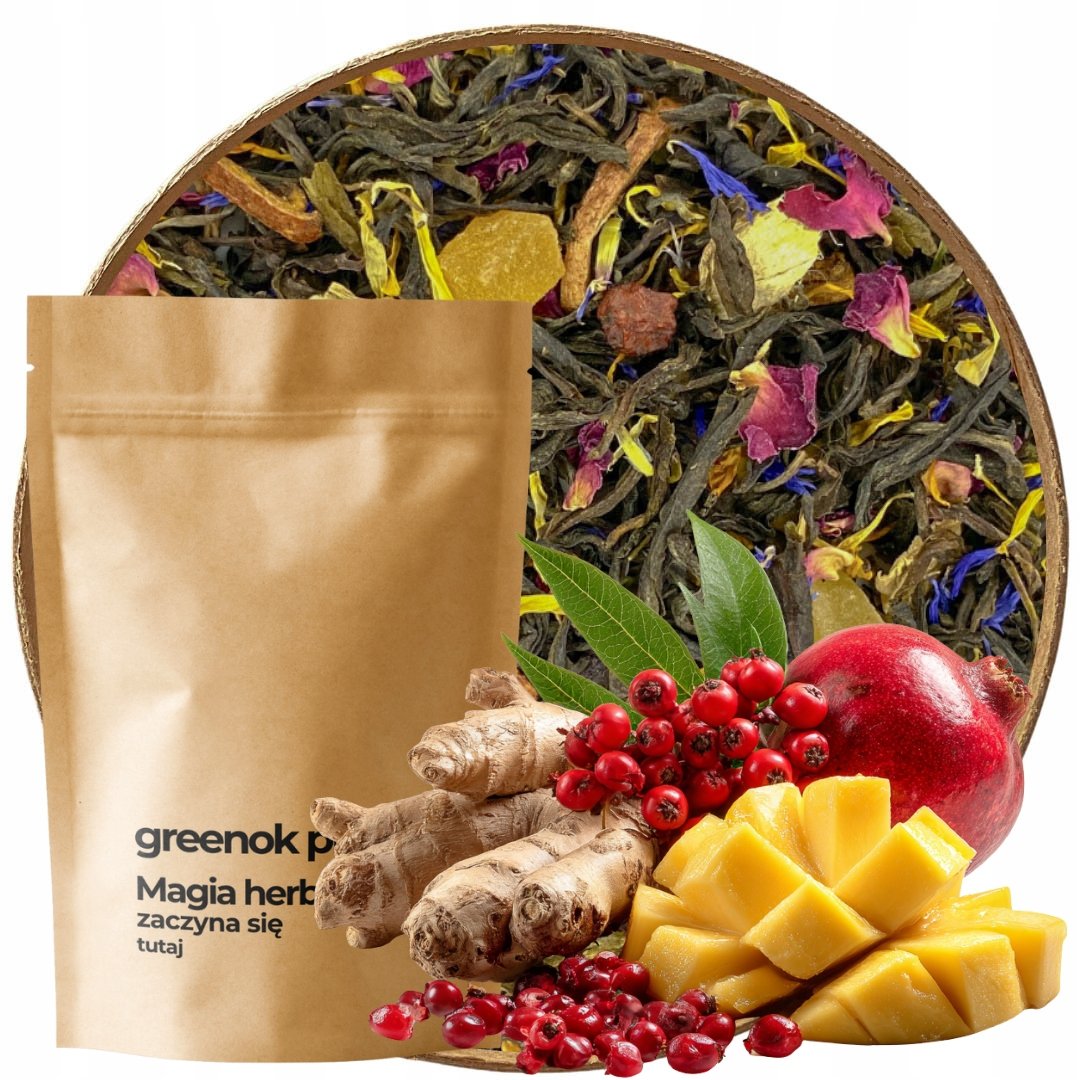 Herbata Pu-erh Zdrowa Energia 1000g Sheng Green czerwona Pobudzająca Hurt