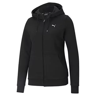 PUMA Damska bluza z kapturem Ent22 Hoody Y, czarna, L - Bluzy damskie - miniaturka - grafika 1