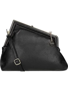 Wojas Skórzana torebka w kolorze czarnym - 29 x 24 x 10 cm - Torebki damskie - miniaturka - grafika 1