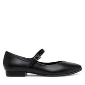 Baleriny - Baleriny Marco Tozzi 2-22107-44 Czarny - miniaturka - grafika 1