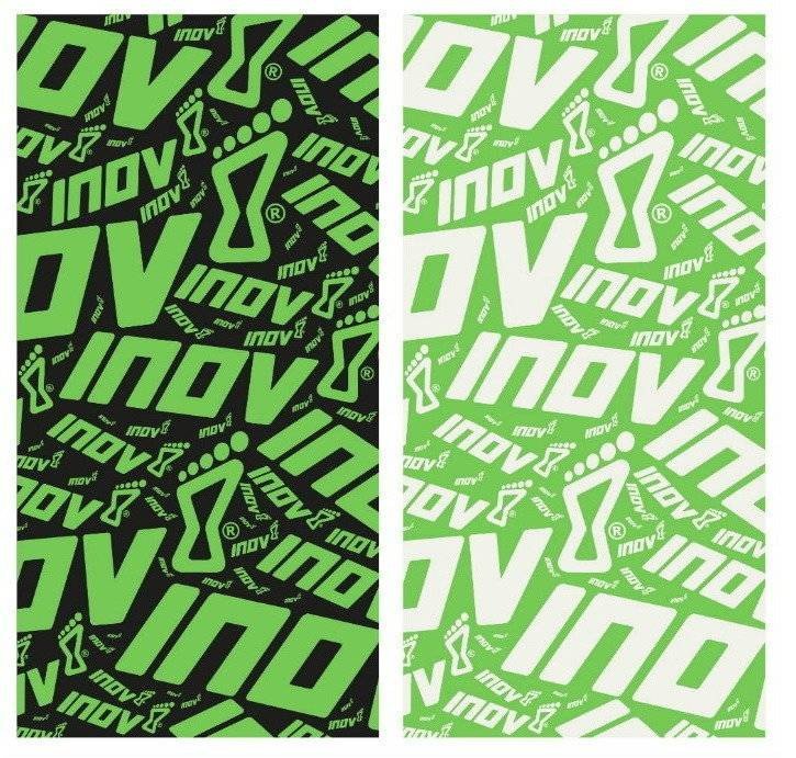Chusta wielofunkcyjna Inov-8 Wrag 2-pak - green/white Uniwersalny