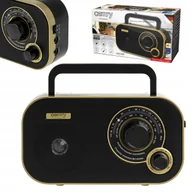 Radia - Camry Radio Przenośne Zasilanie Sieciowe Bateryjne Fm/am Cr 1910g - miniaturka - grafika 1