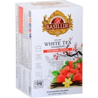 Herbata - WHITE TEA - STRAWBERRY VANILLA saszetki - 20 x 1,5 g - miniaturka - grafika 1