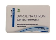Suplementy naturalne - Life Light SPIRULINA CHROM 90 TABLETEK MIKROALGI BEZ JODU - miniaturka - grafika 1
