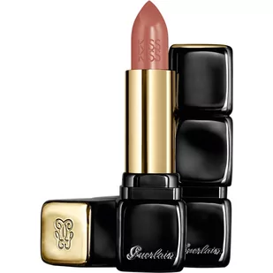 Guerlain 307 Nude Flirt KissKiss Satynowa Pomadka do ust 3.5 g - Szminki - miniaturka - grafika 1
