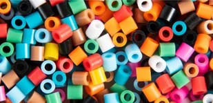 Koraliki do prasowania, Prasowanka, Szablon, Saszetka NIEBIESKI KWIATEK - Prace ręczne dla dzieci - miniaturka - grafika 4