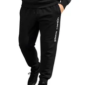 Spodnie męskie - Pierre Cardin Spodnie Męskie Dresowe Długie Czarne Rozmiar M - miniaturka - grafika 1