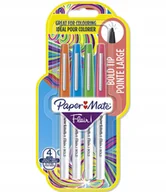 Przybory szkolne - Flamastry Pisaki Flair Bold 4 Kolory Paper Mate - miniaturka - grafika 1