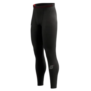COMPRESSPORT kompresyjne legginsy do biegania męskie UNDER CONTROL TIGHTS czarne - Spodnie sportowe męskie - miniaturka - grafika 10