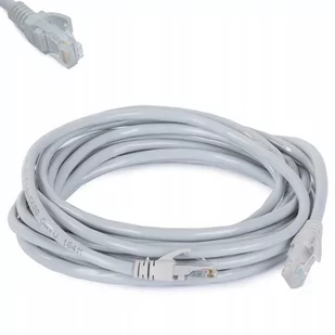 Kabel Sieciowy Lan CAT6 RJ45 Skrętka Ethernet 5m - Patchcordy - miniaturka - grafika 2