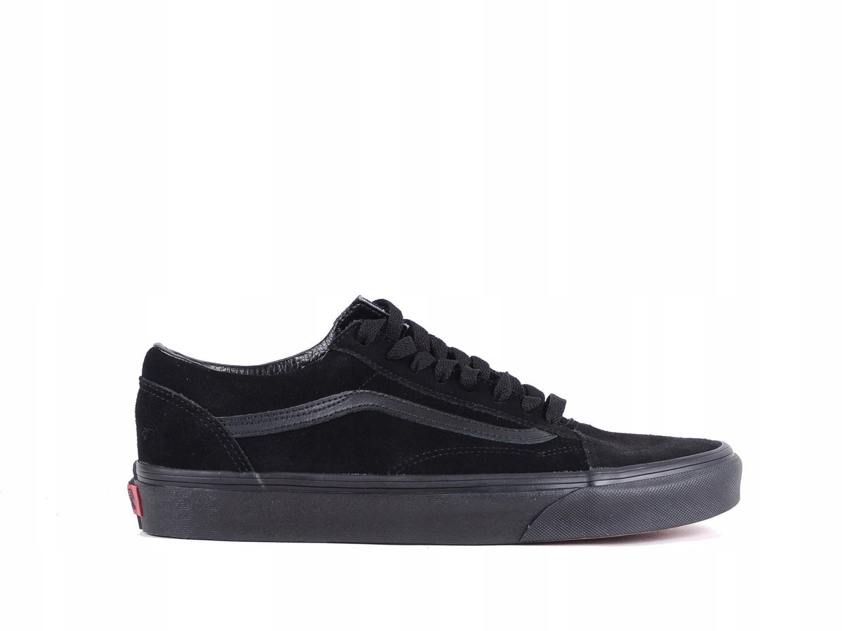 VANS OLD SKOOL CZARNE DAMSKIE TRAMPKI SZNUROWANE SKÓRZANE 36,5 U2A