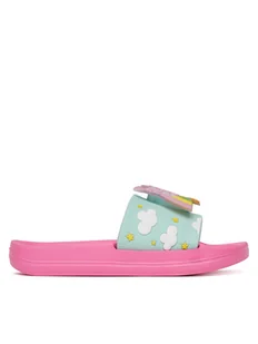 Nelli Blu Klapki P4047530 Zielony - Buty dla dziewczynek - miniaturka - grafika 1