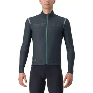 CASTELLI 4520515-303 WSZYSTKO NANO RoS JRSY MĘSKA Kurtka ROVER GREEN Rozmiar L - Kurtki męskie - miniaturka - grafika 1