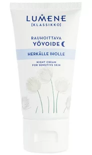 Lumene KLASSIKKO, Kojący krem na noc do skóry wrażliwej, 50ml - Kremy do twarzy - miniaturka - grafika 1