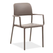 Fotele i krzesła ogrodowe - Krzesło Nardi RIVA Tortora - miniaturka - grafika 1