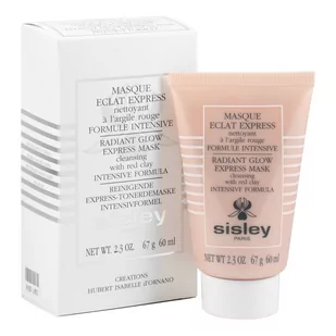 Sisley Masque Eclat Express argile Rouge Radiant Glow Express Mask Maseczka rozświetlająca 60ml - Maseczki do twarzy - miniaturka - grafika 1