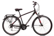 Rowery - Bergon VB AC czarno-czerwony 20" - miniaturka - grafika 1