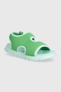 Buty dla chłopców - Camper sandały dziecięce kolor zielony - grafika 1