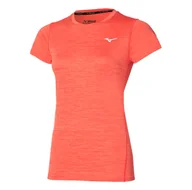 Koszulki sportowe damskie - Koszulka damska Mizuno  Impulse Core Tee Living Coral  S - miniaturka - grafika 1