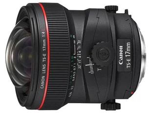 Obiektyw Canon TS-E 17mm f/4.0 L (3553B005) - Obiektywy - miniaturka - grafika 1