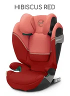 Foteliki samochodowe - CYBEX SOLUTION S2 I-FIX 15-50kg Hiniscus Red - miniaturka - grafika 1