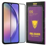 Szkła hartowane na telefon - Szkło HARTOWANE 5D do Samsung Galaxy A54 OG PREMIUM CAŁY EKRAN PEŁNE - miniaturka - grafika 1