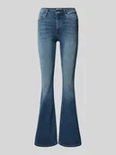 Spodnie damskie - Jeansy o rozkloszowanym kroju z 5 kieszeniami model ‘BLUSH’ - miniaturka - grafika 1