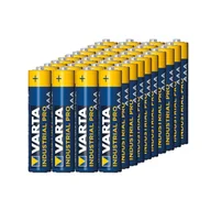 Baterie i akcesoria - 40x Bateria R-03 LR3 AAA alkaliczne Varta Industrial (folia4) - miniaturka - grafika 1