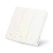 Systemy inteligentnych domów - Sonoff M5-3C-86W - inteligentny włącznik ścienny WiFi/Matter - 3-kanałowy - biały - miniaturka - grafika 1