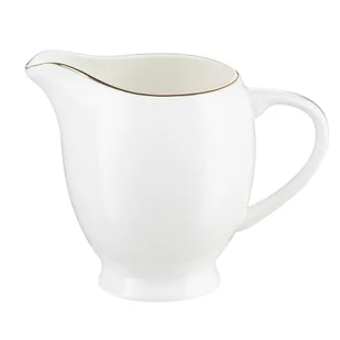 Mlecznik porcelanowy BOSTON gold VILLA ITALIA - Cukiernice - miniaturka - grafika 1